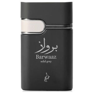 Khadlaj Barwaaz Solid Grey Eau de Parfum EDP Spray for Unisex 3.4oz/100ml - New